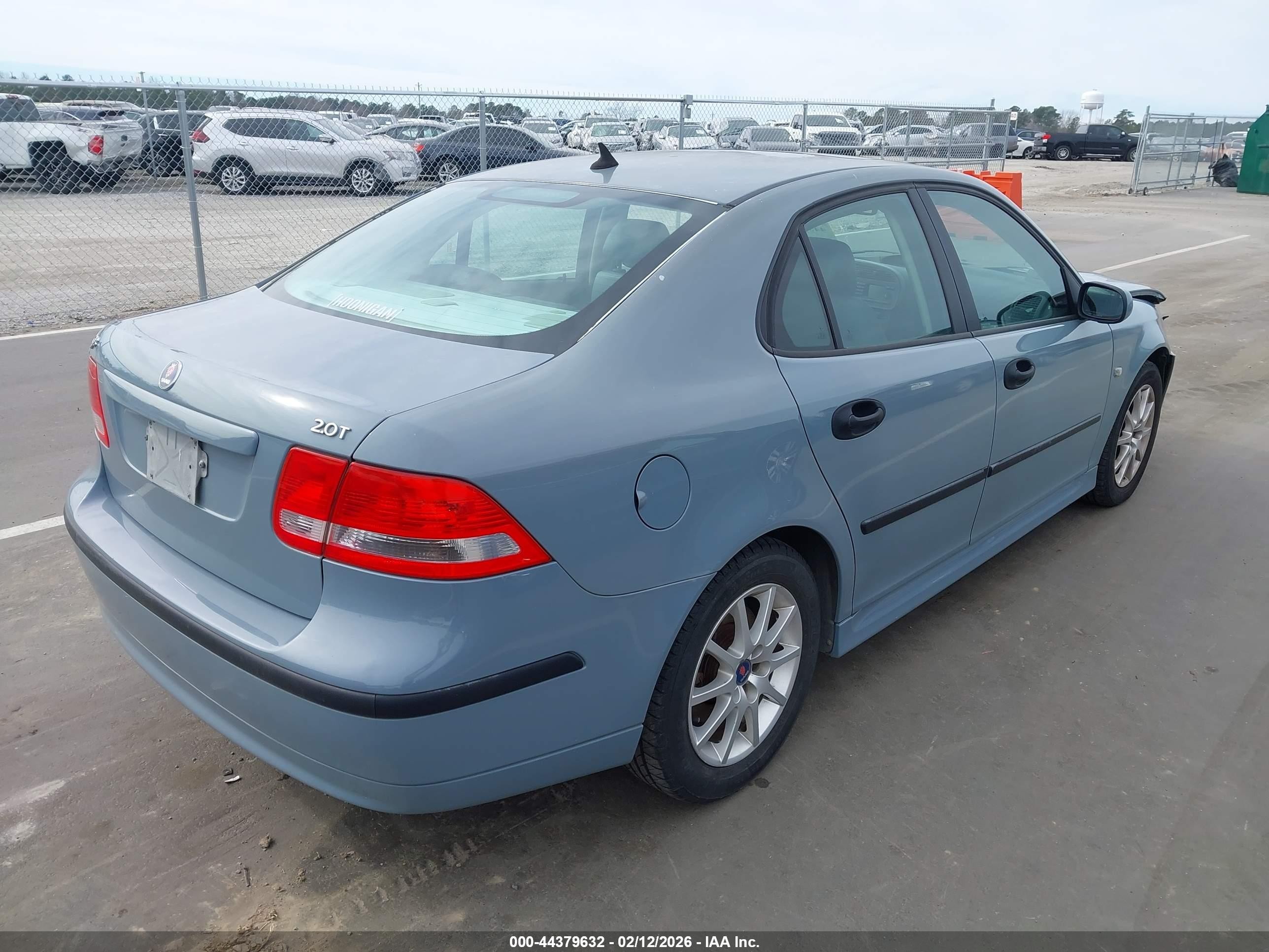 2003 Saab 9-3 Arc Gray vin: YS3FD49Y231054731