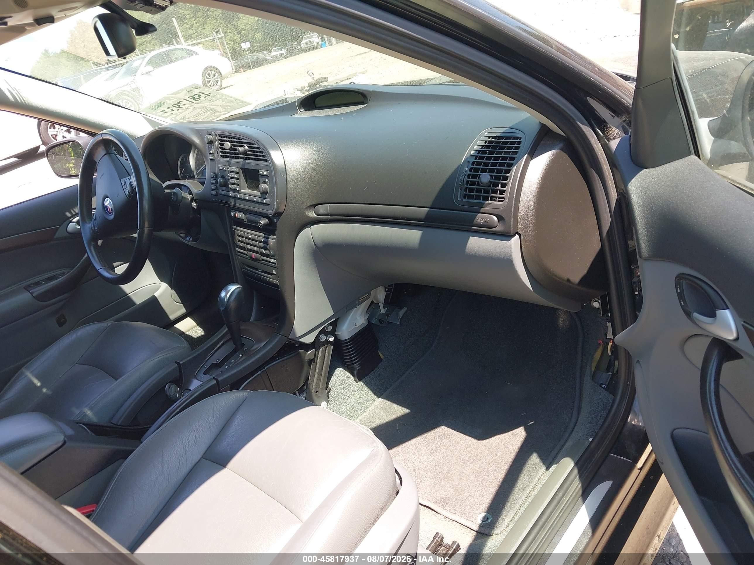 2003 Saab 9-3 Arc Черный vin: YS3FD49Y231057418