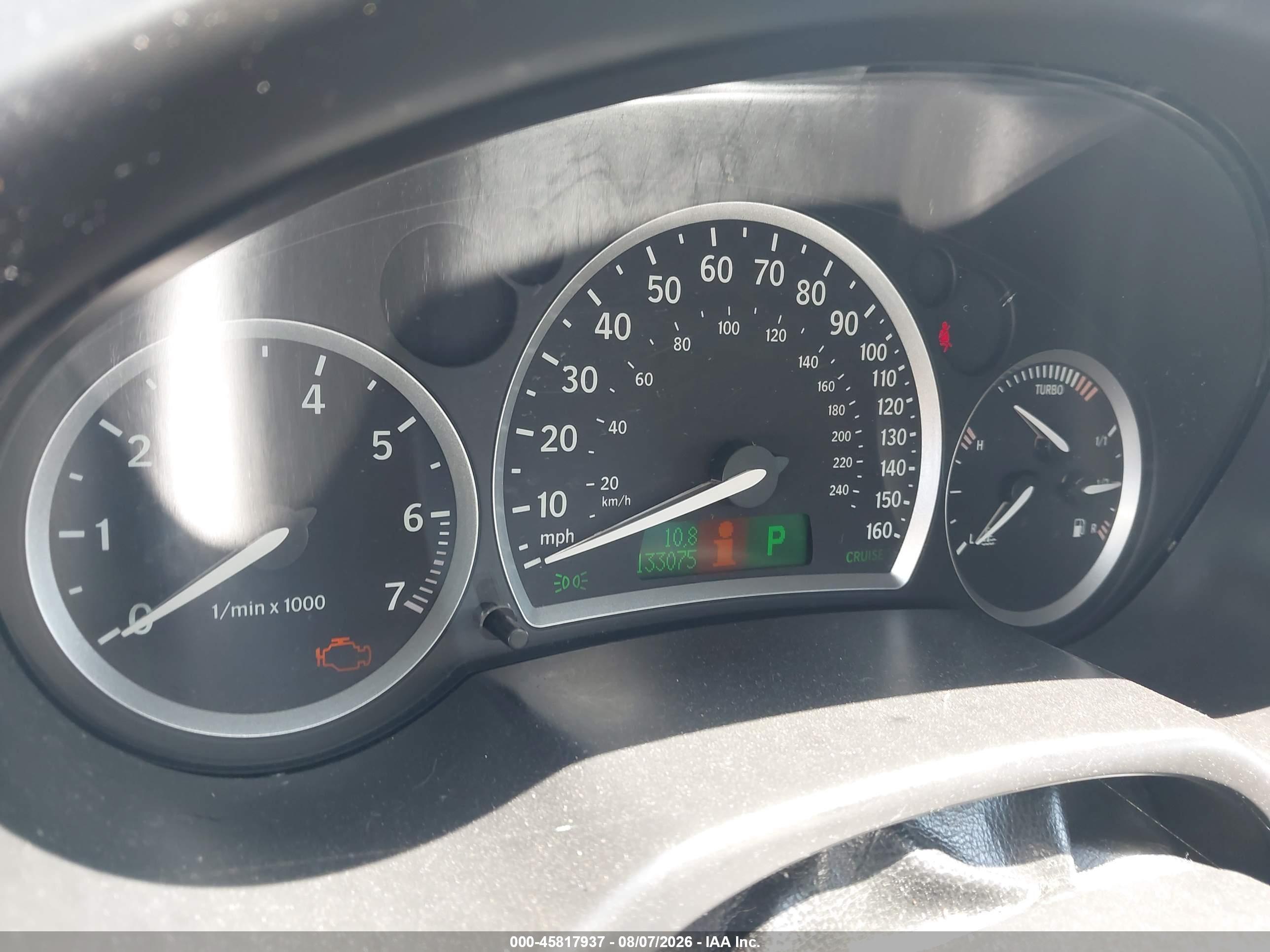 2003 Saab 9-3 Arc Черный vin: YS3FD49Y231057418