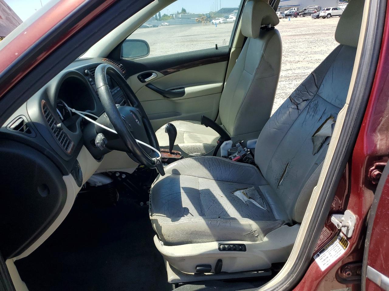 2004 Saab 9-3 Arc Burgundy vin: YS3FD49Y241041821