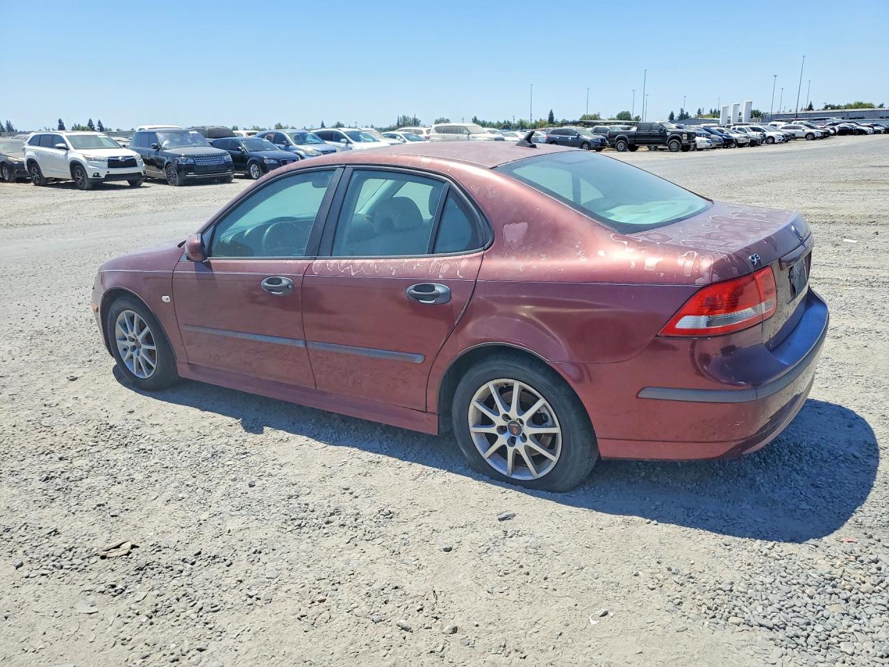 2004 Saab 9-3 Arc Burgundy vin: YS3FD49Y241041821