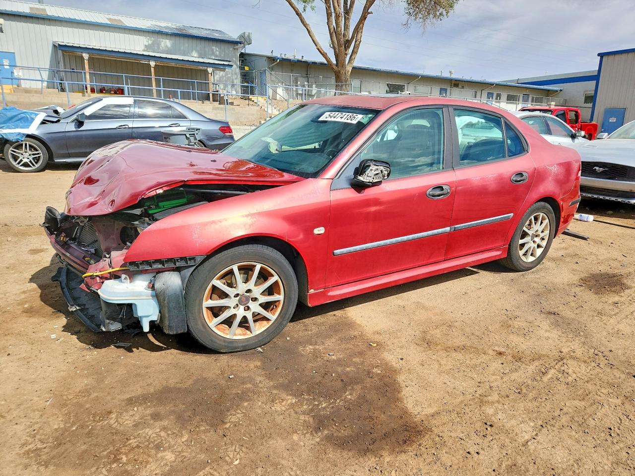 2005 Saab 9-3 Arc Red vin: YS3FD49Y251027371