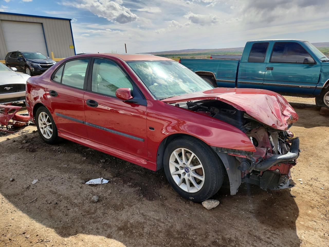 2005 Saab 9-3 Arc Red vin: YS3FD49Y251027371