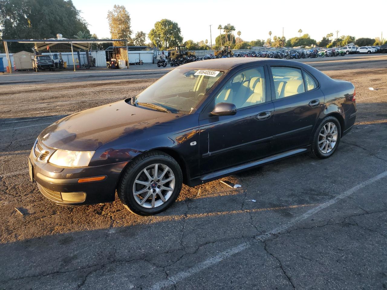 2003 Saab 9-3 Arc Blue vin: YS3FD49Y331029305