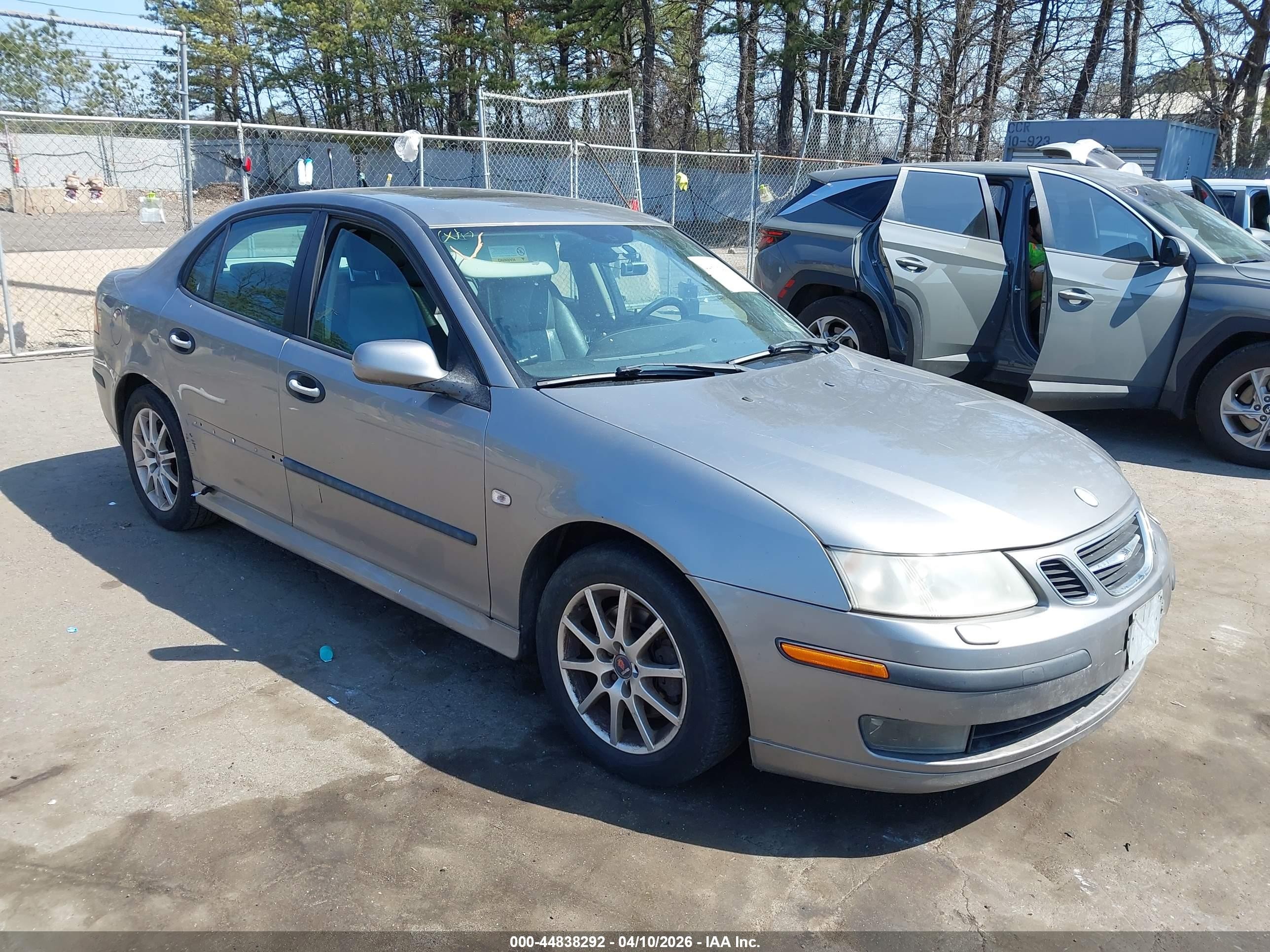 2003 Saab 9-3 Arc Silver vin: YS3FD49Y331052955