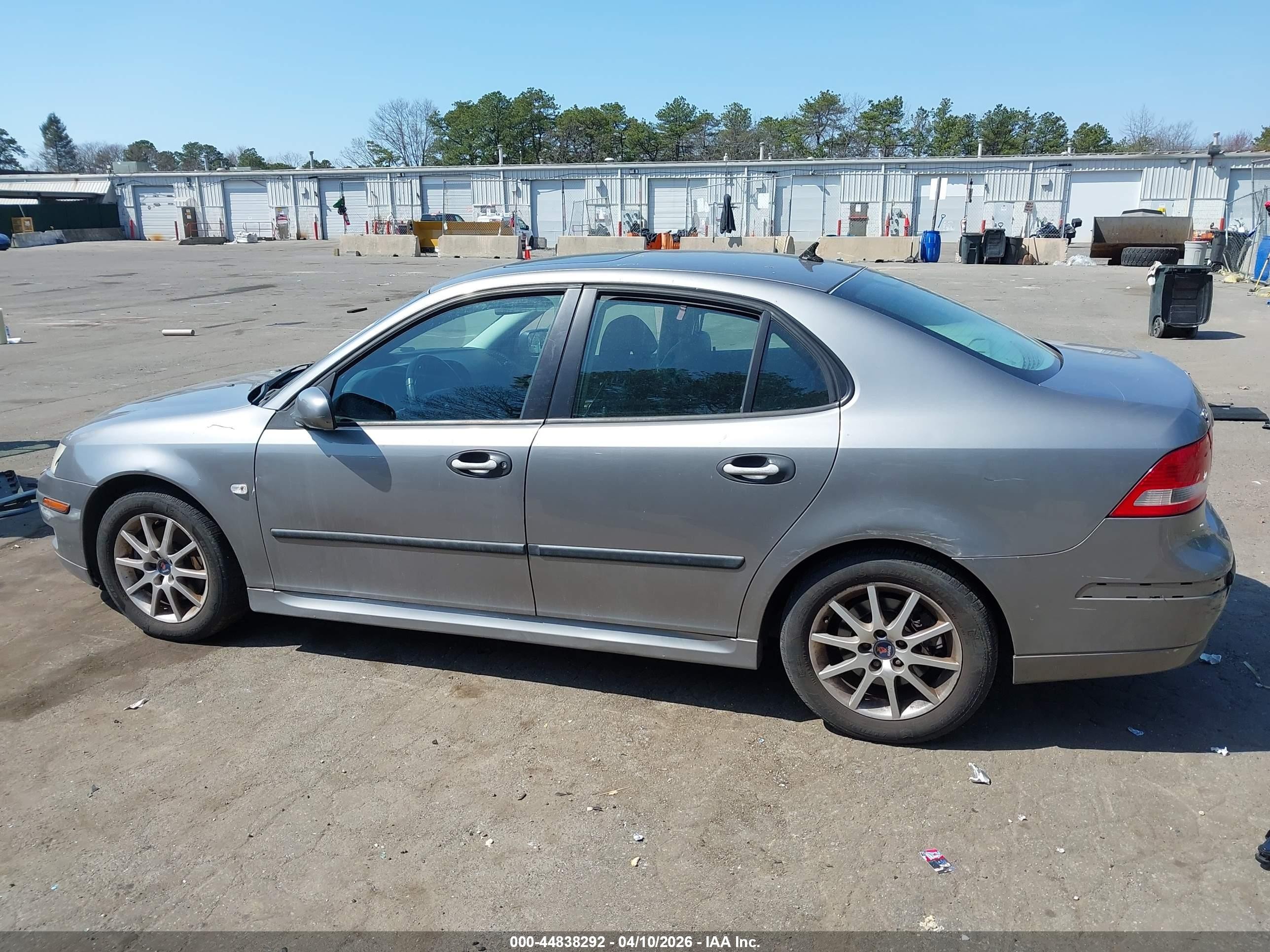 2003 Saab 9-3 Arc Silver vin: YS3FD49Y331052955