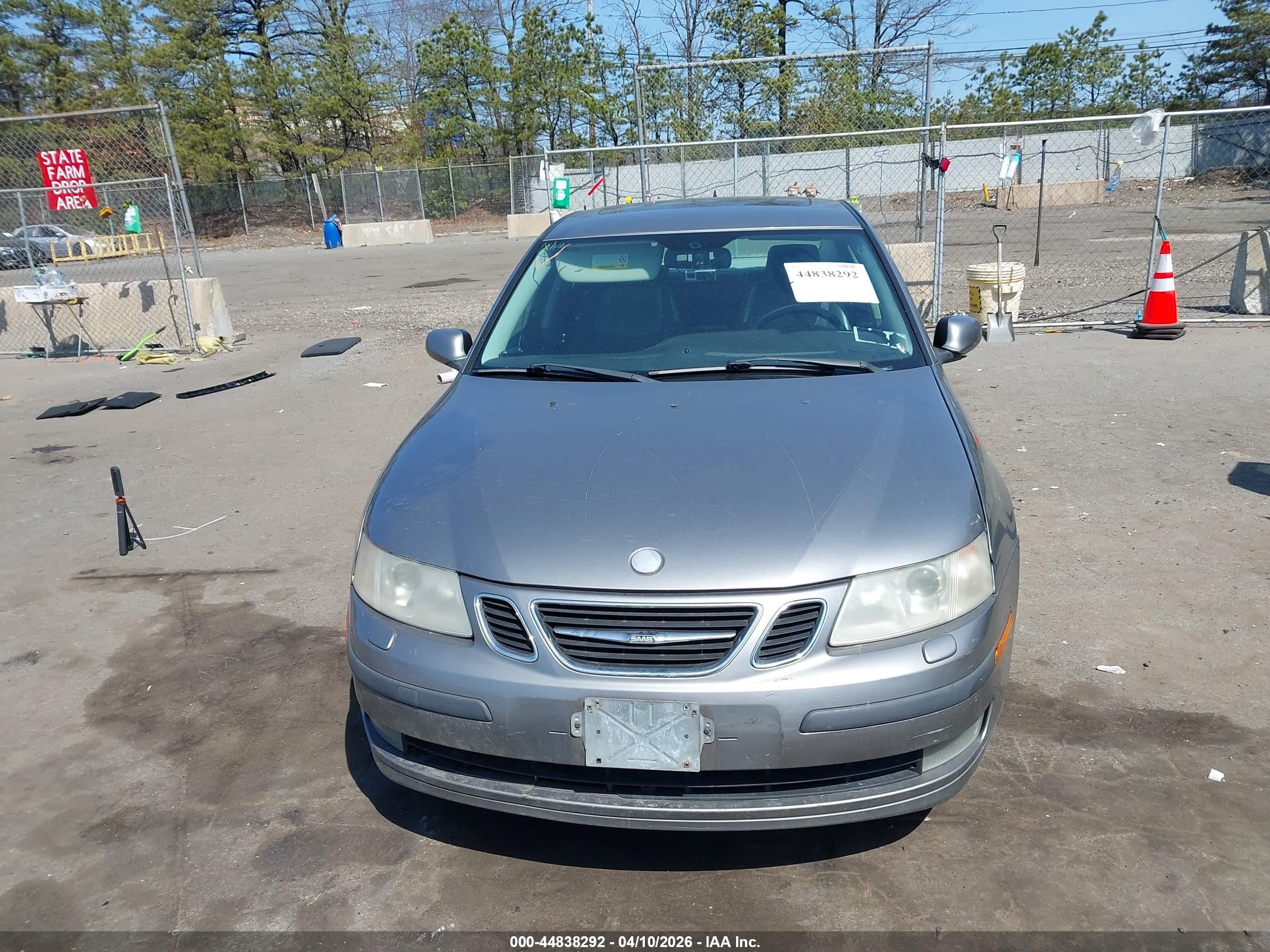 2003 Saab 9-3 Arc Silver vin: YS3FD49Y331052955