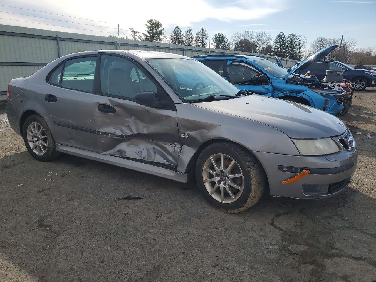 2003 Saab 9-3 Arc Gray vin: YS3FD49Y331058528