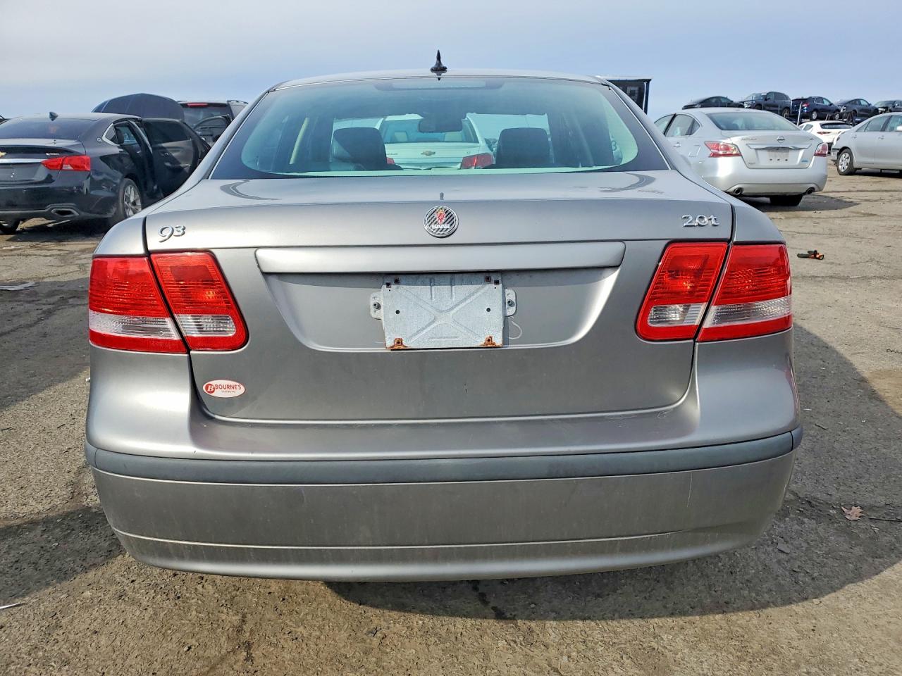2003 Saab 9-3 Arc Gray vin: YS3FD49Y331058528