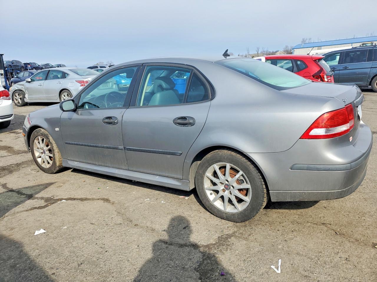 2003 Saab 9-3 Arc Gray vin: YS3FD49Y331058528
