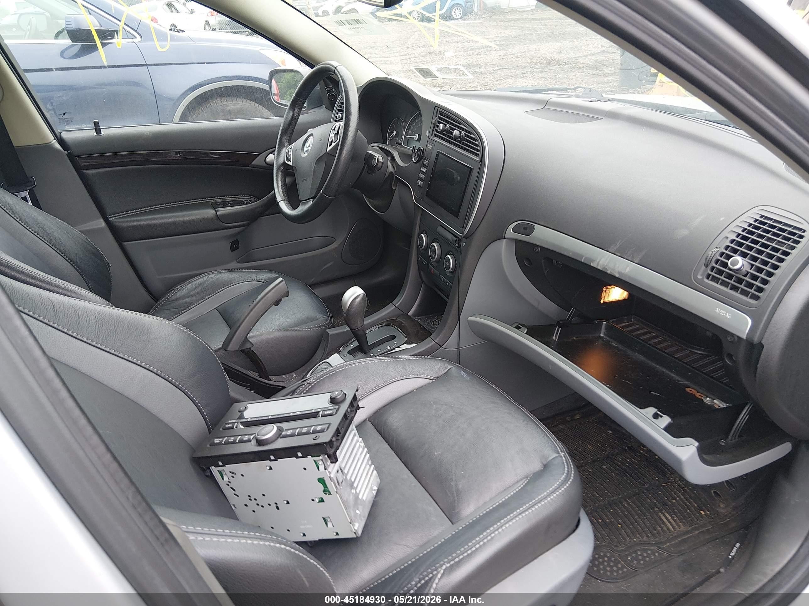 2007 Saab 9-3 2.0t Gray vin: YS3FD49Y371132018