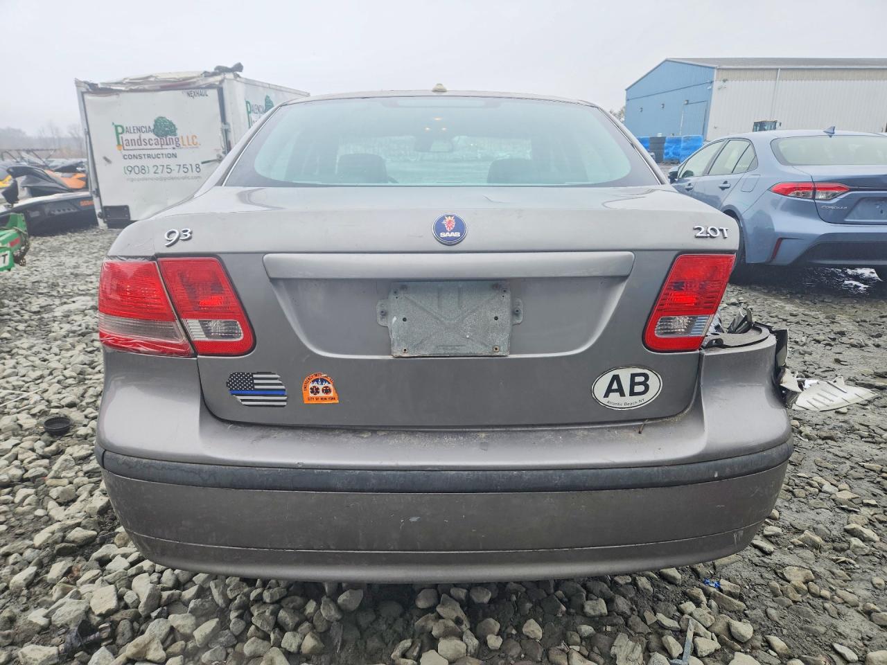 2005 Saab 9-3 Arc Gray vin: YS3FD49Y451055933