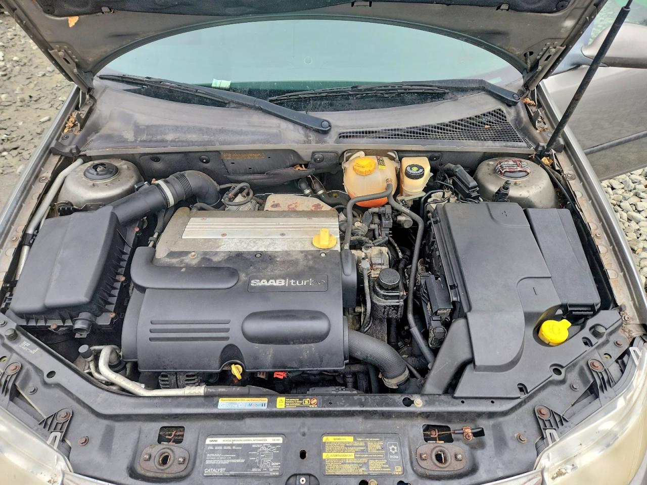 2005 Saab 9-3 Arc Gray vin: YS3FD49Y451055933