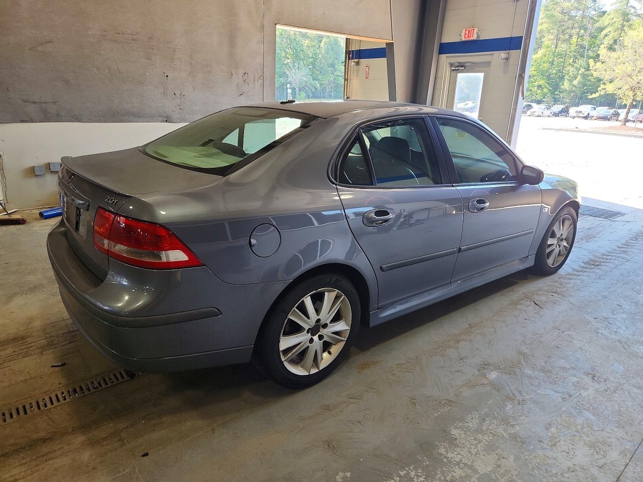 2007 Saab 9-3 2.0t Серый vin: YS3FD49Y471133002