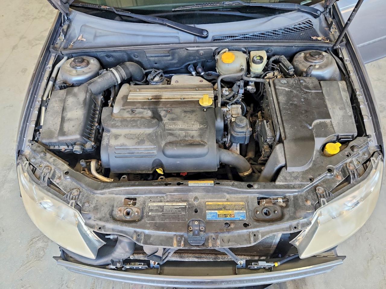 2007 Saab 9-3 2.0t Серый vin: YS3FD49Y471133002