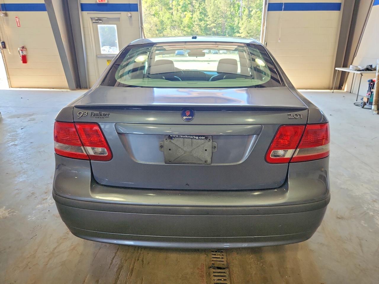 2007 Saab 9-3 2.0t Серый vin: YS3FD49Y471133002