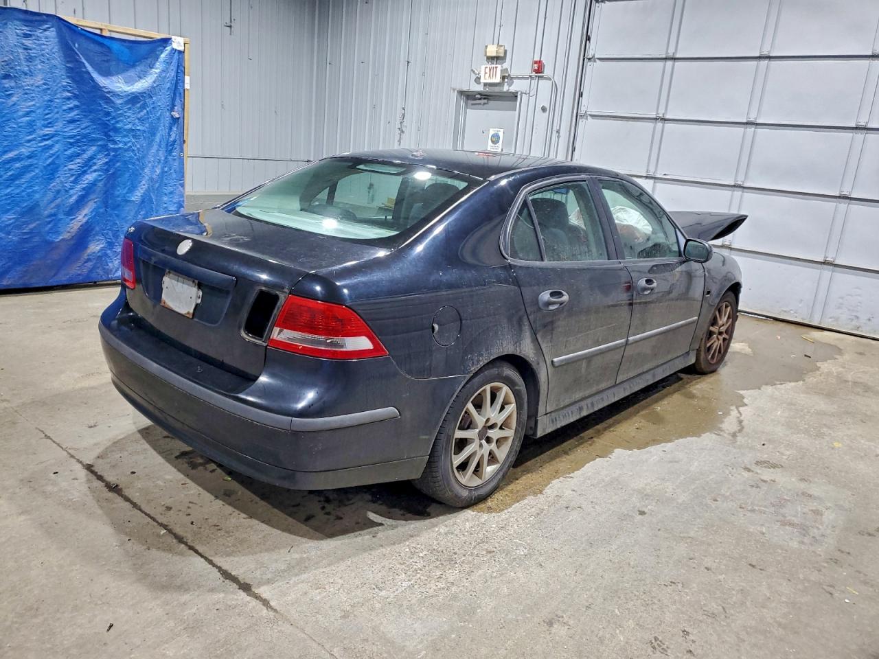 2005 Saab 9-3 Arc Black vin: YS3FD49Y551005557