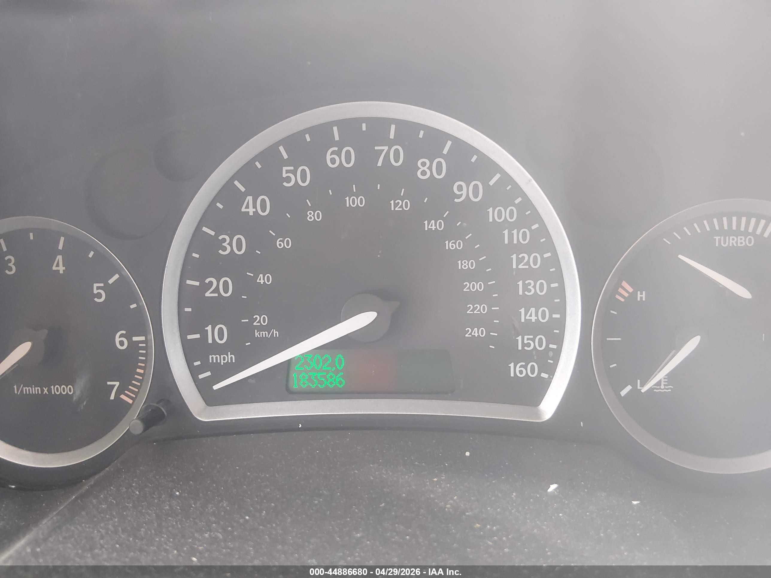 2006 Saab 9-3 2.0t Black vin: YS3FD49Y661108973