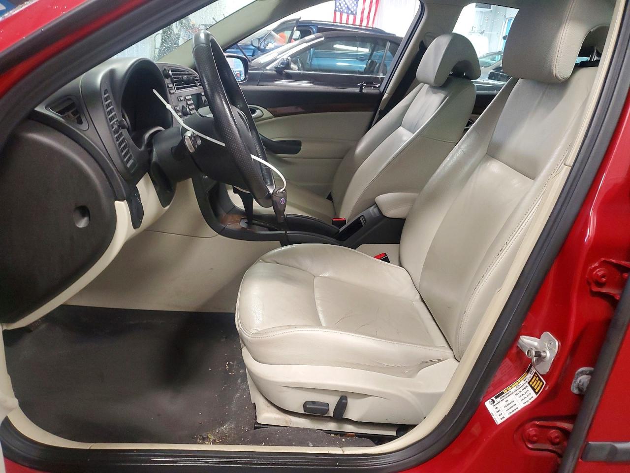 2006 Saab 9-3 Красный vin: YS3FD49Y761026279