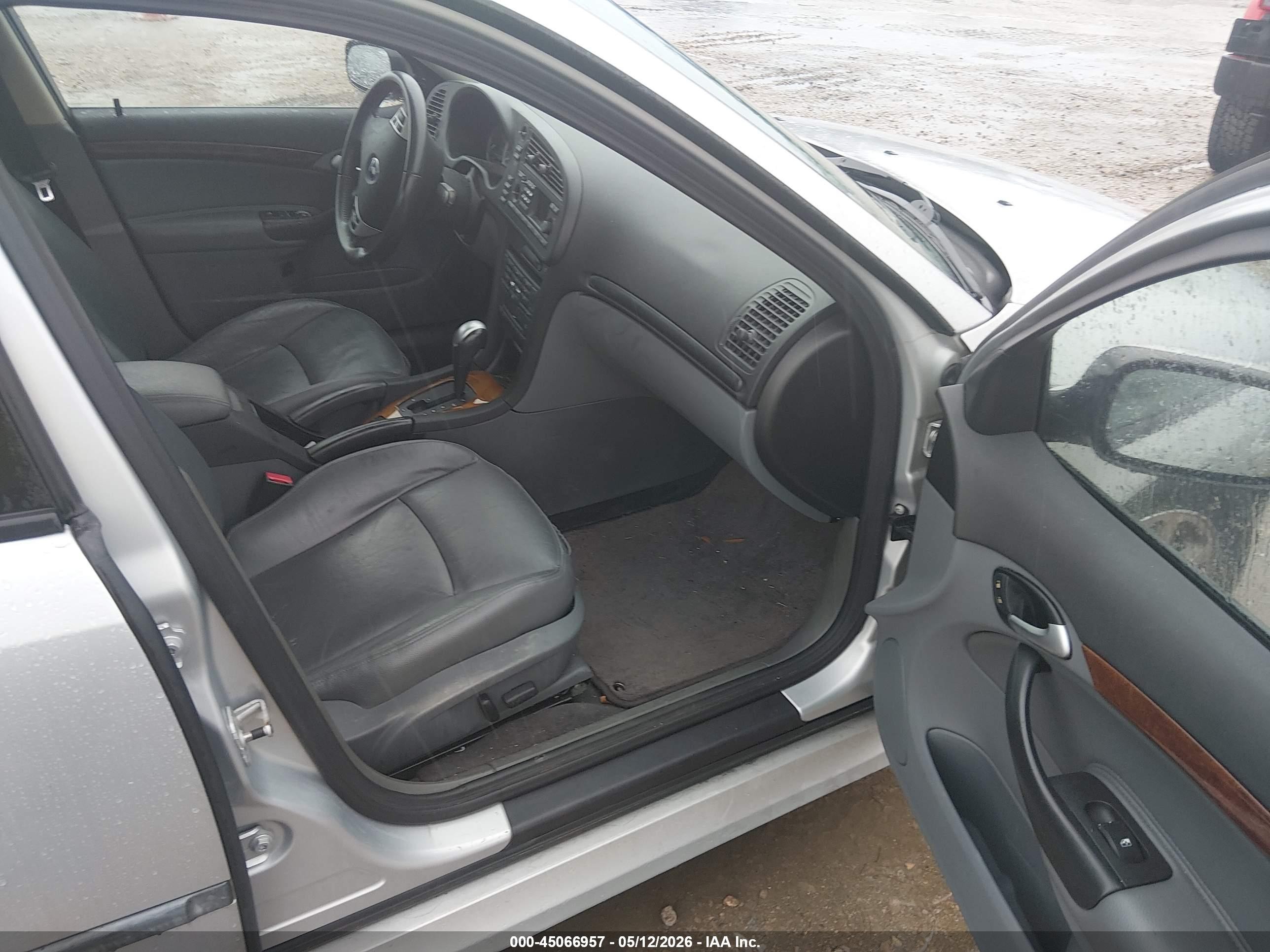 2006 Saab 9-3 2.0t Silver vin: YS3FD49Y861027957