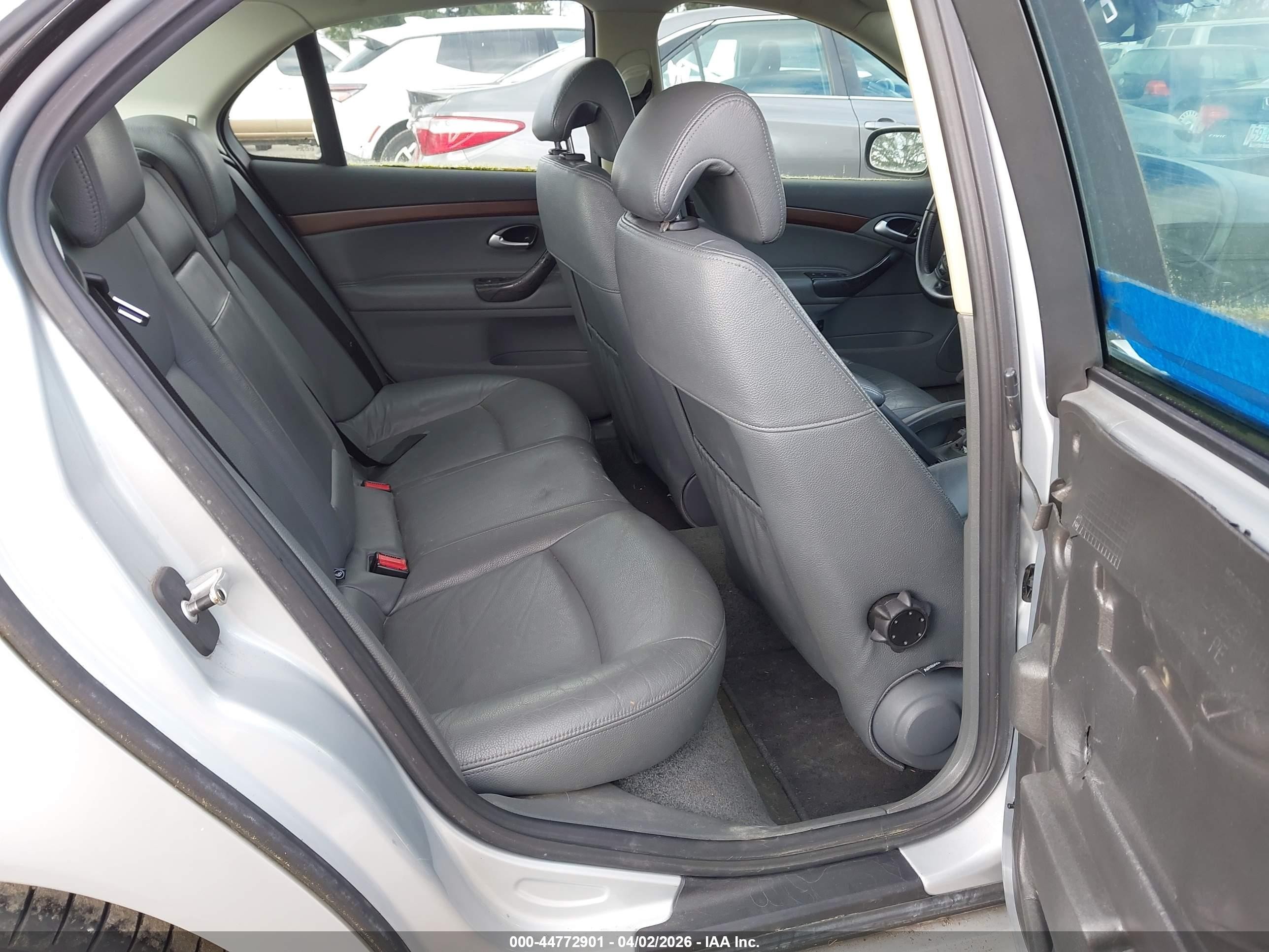 2003 Saab 9-3 Arc Silver vin: YS3FD49YX31043671