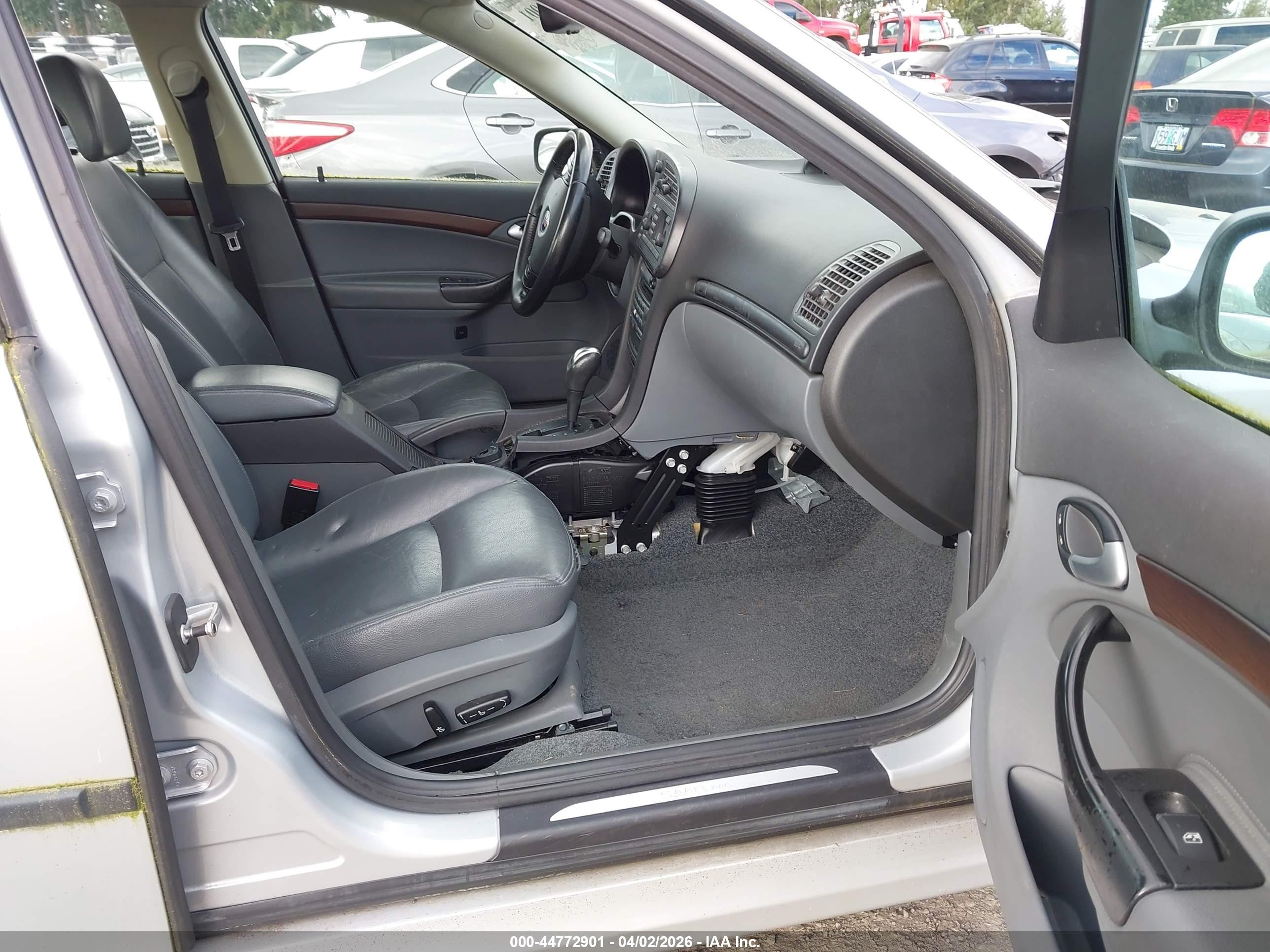 2003 Saab 9-3 Arc Silver vin: YS3FD49YX31043671