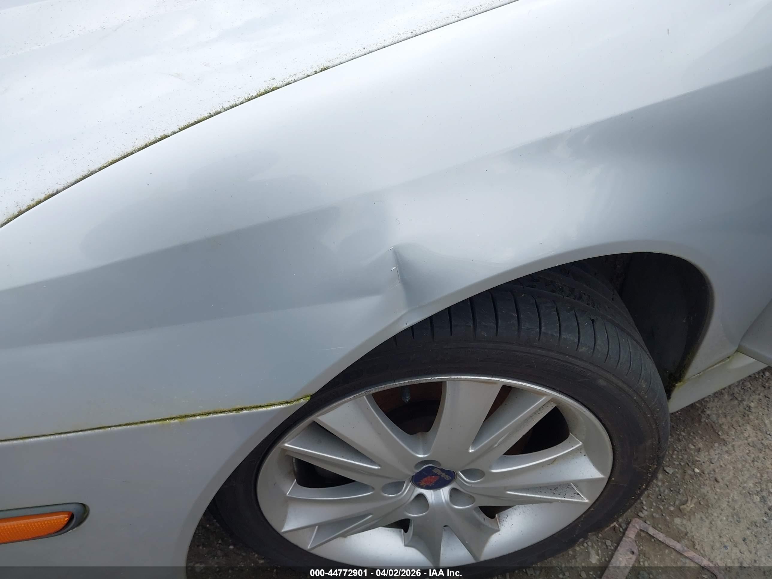 2003 Saab 9-3 Arc Silver vin: YS3FD49YX31043671