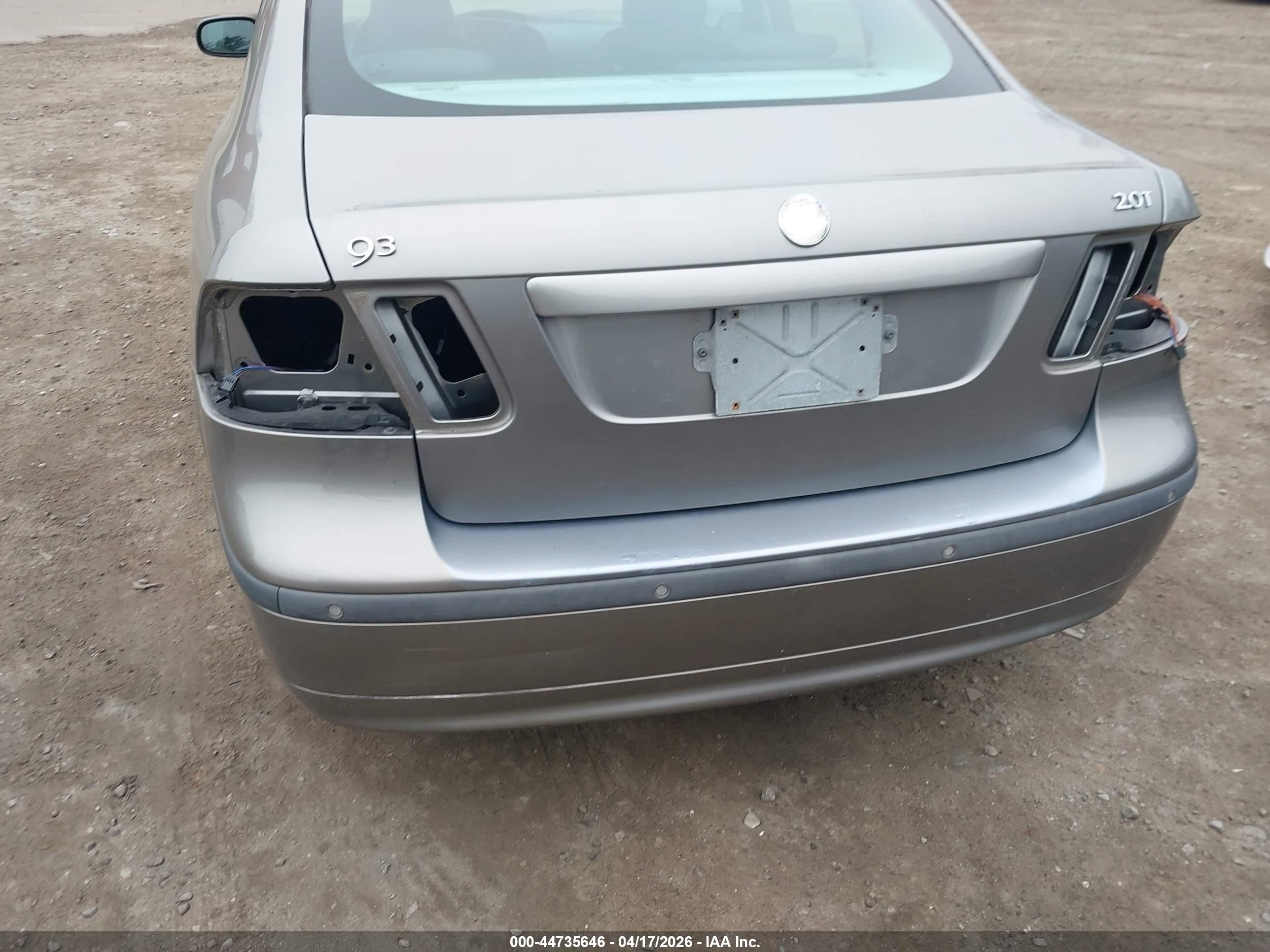 2003 Saab 9-3 Arc Gray vin: YS3FD49YX31049941