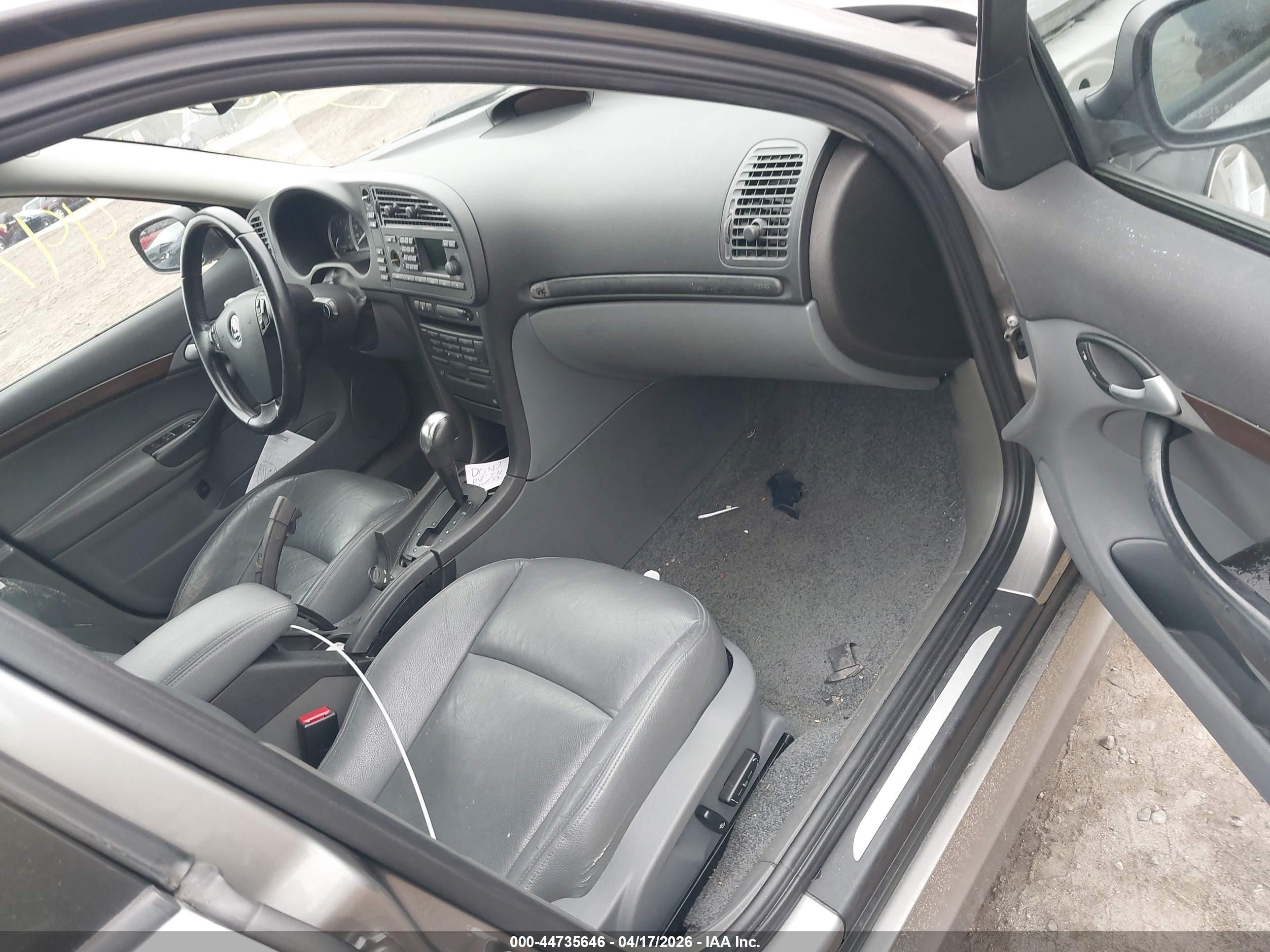 2003 Saab 9-3 Arc Gray vin: YS3FD49YX31049941