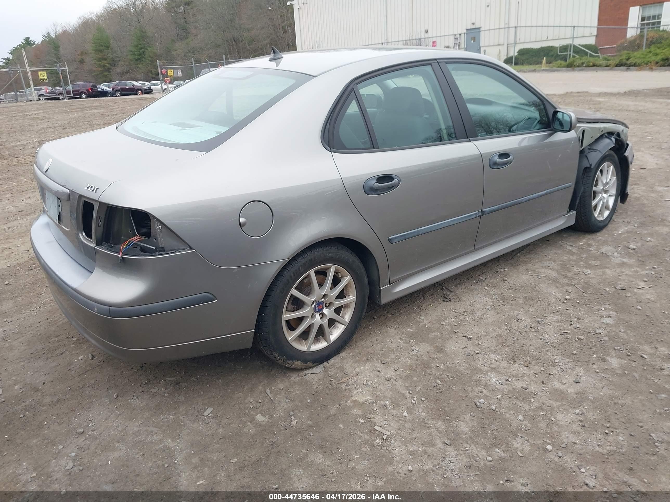 2003 Saab 9-3 Arc Gray vin: YS3FD49YX31049941