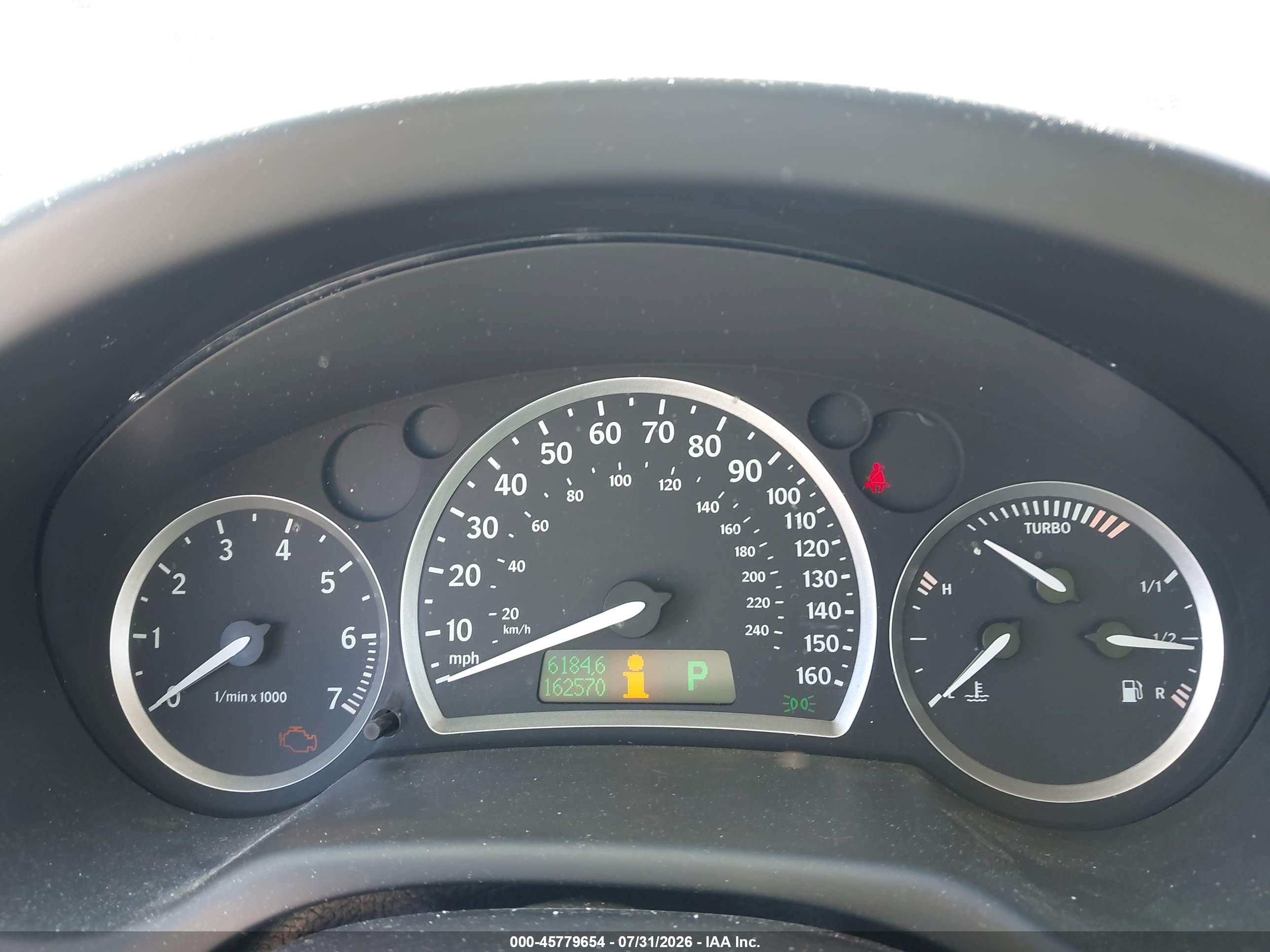 2005 Saab 9-3 Arc Красный vin: YS3FD49YX51047383