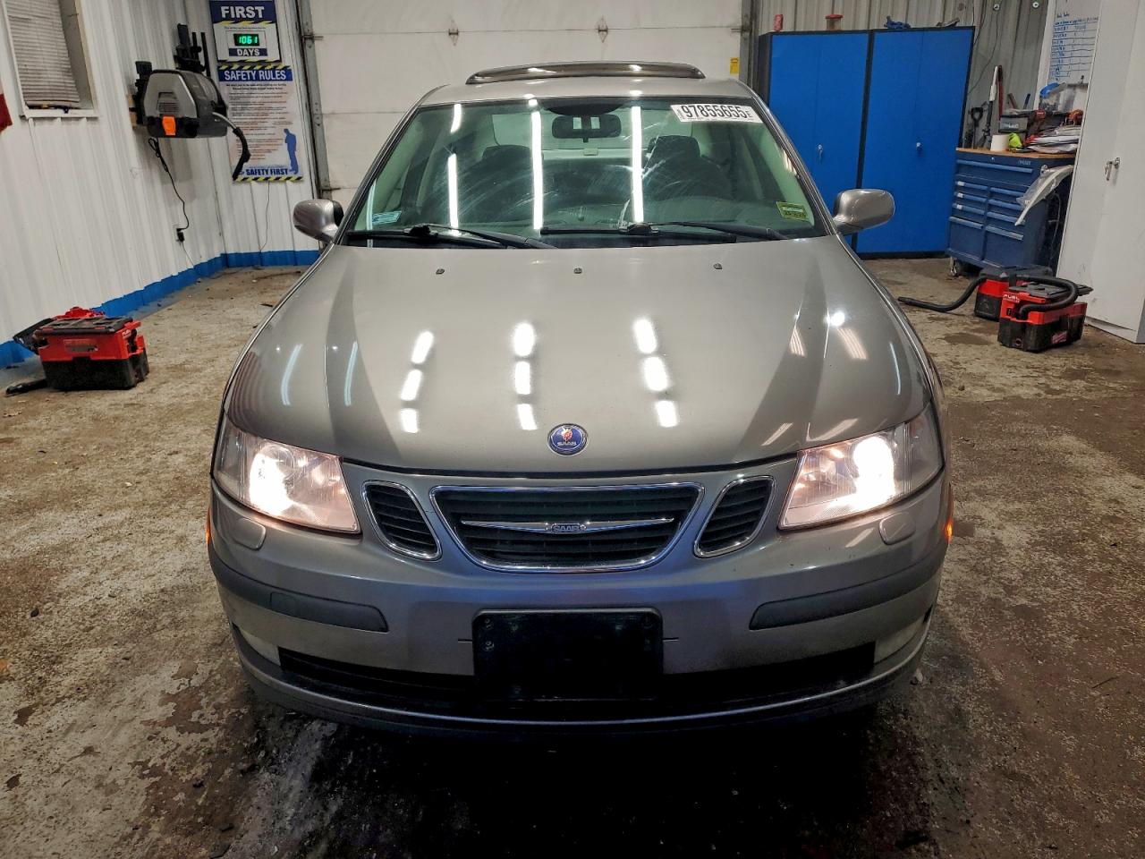 2005 Saab 9-3 Arc Gray vin: YS3FD49YX51049957