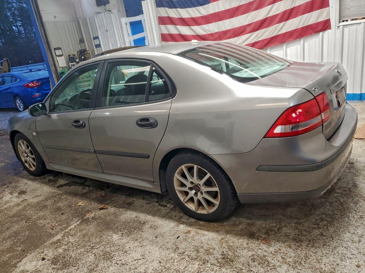 2005 Saab 9-3 Arc Gray vin: YS3FD49YX51049957