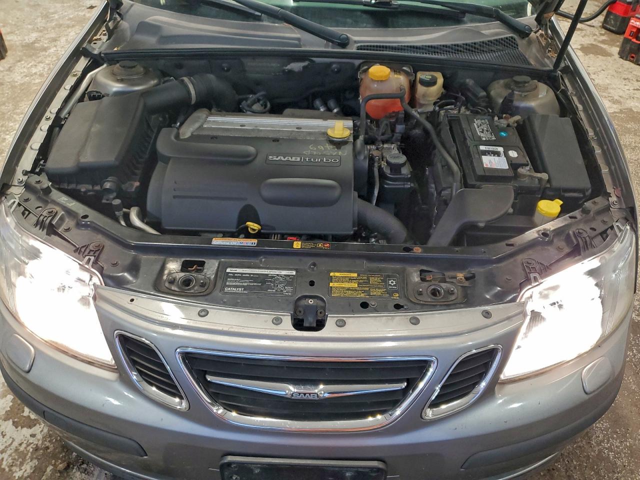 2005 Saab 9-3 Arc Gray vin: YS3FD49YX51049957