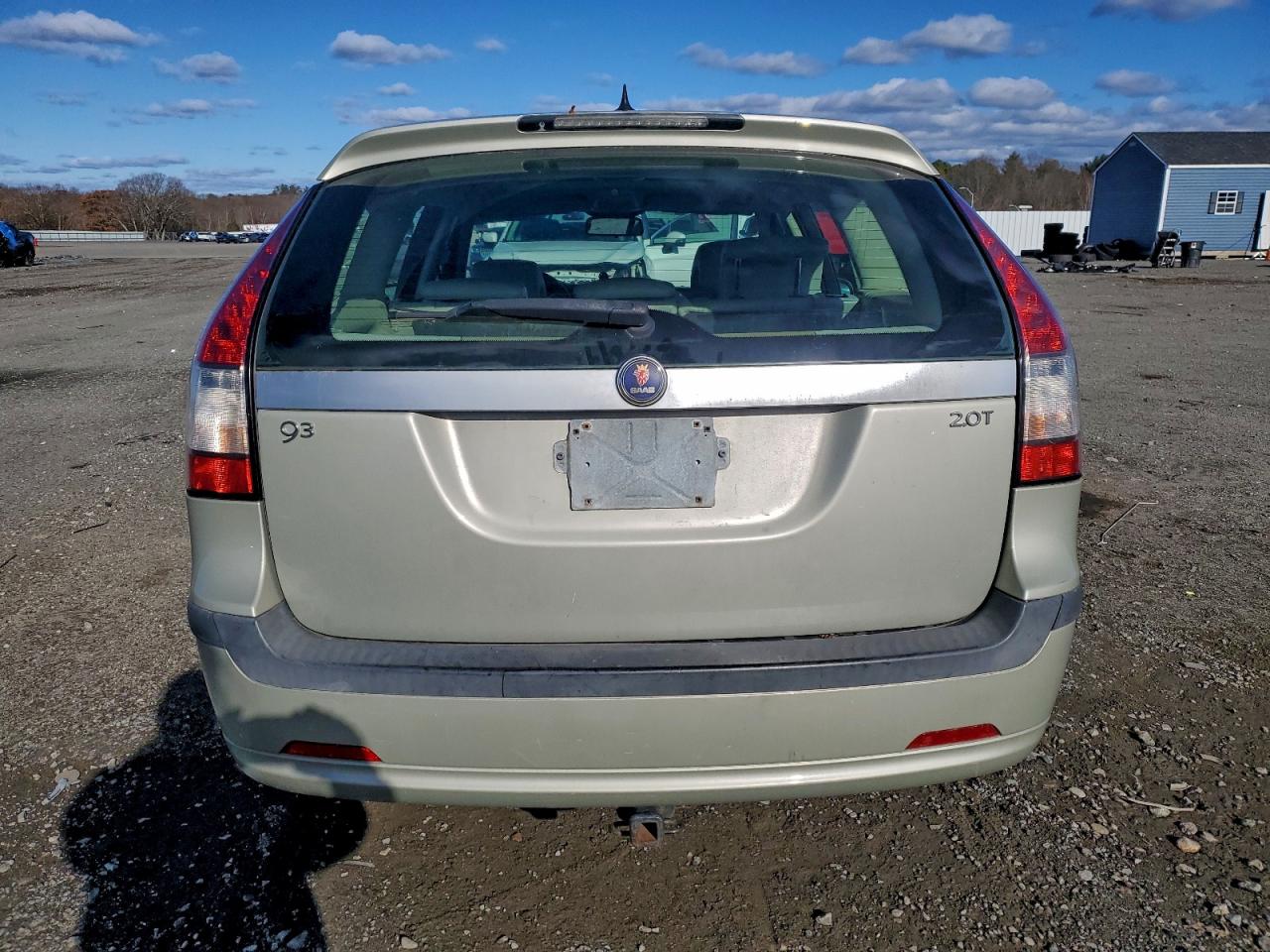 2007 Saab 9-3 2.0t Cream vin: YS3FD59Y371008532
