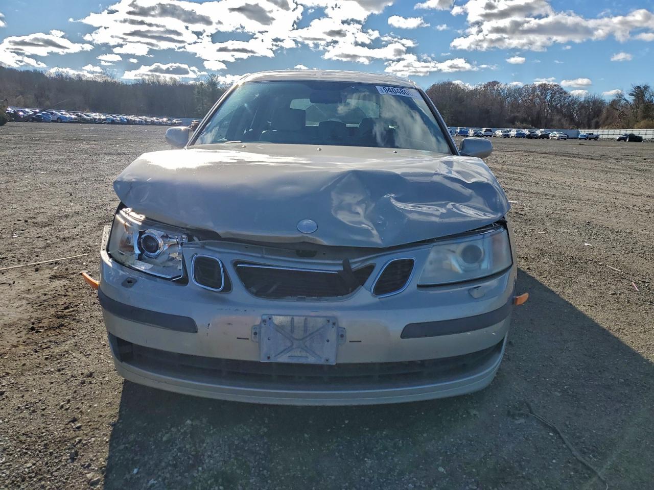 2007 Saab 9-3 2.0t Cream vin: YS3FD59Y371008532