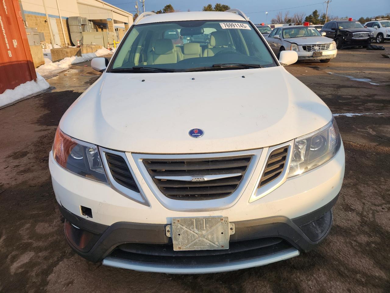 2010 Saab 9-3 2.0t White vin: YS3FD5BY0A1614839