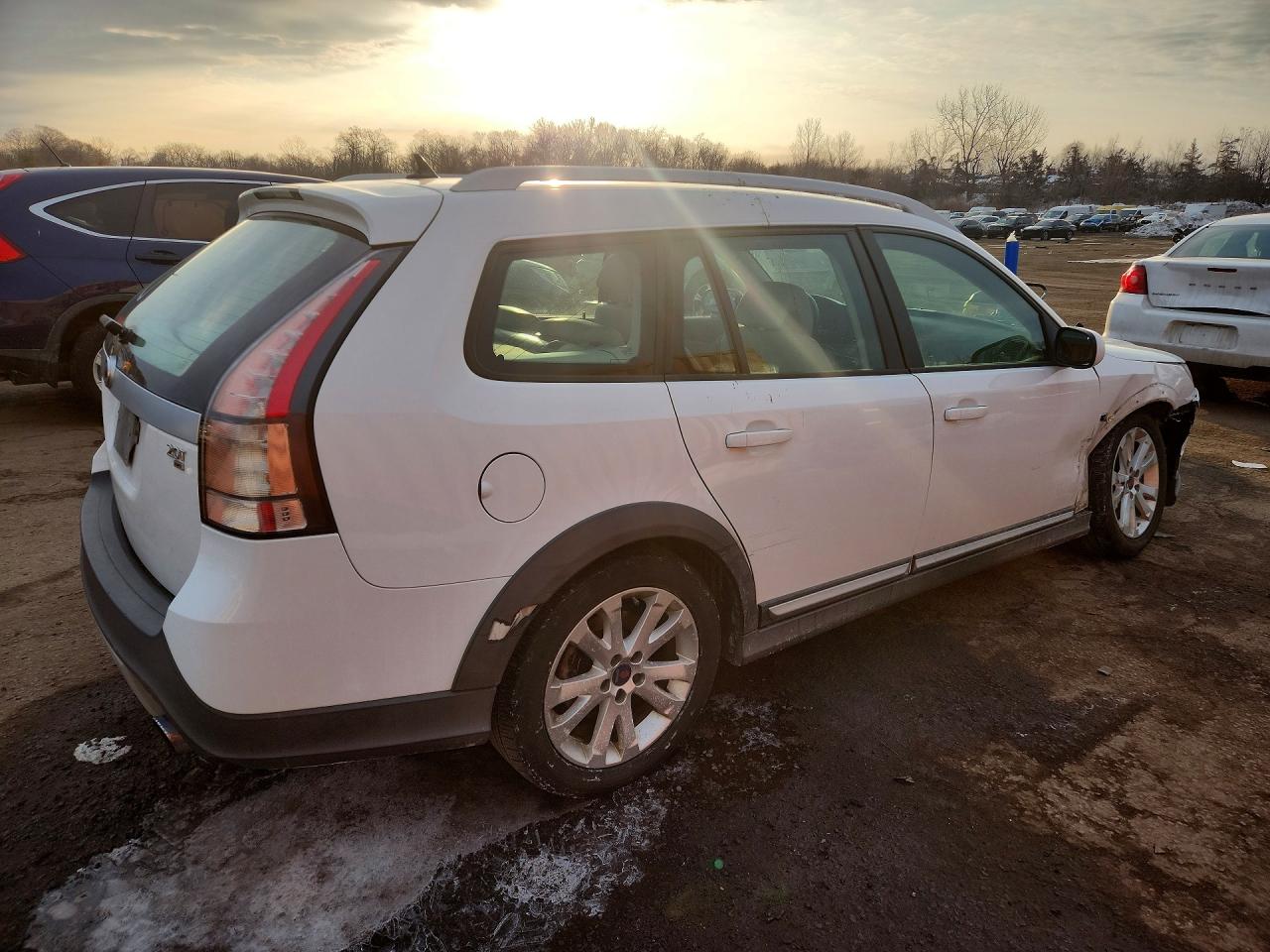 2010 Saab 9-3 2.0t White vin: YS3FD5BY0A1614839