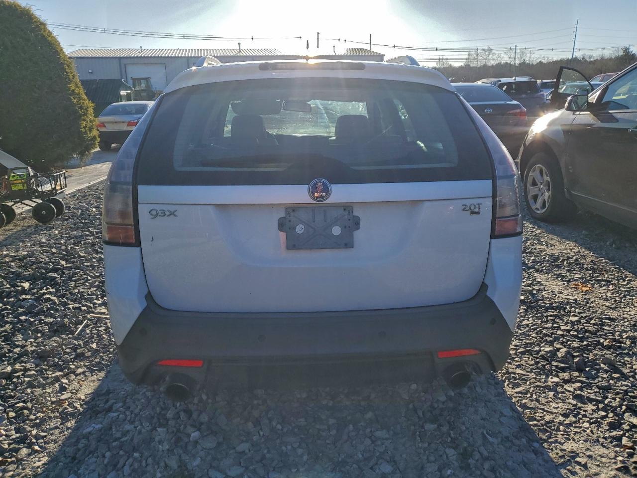 2010 Saab 9-3 2.0t Белый vin: YS3FD5BY1A1608547
