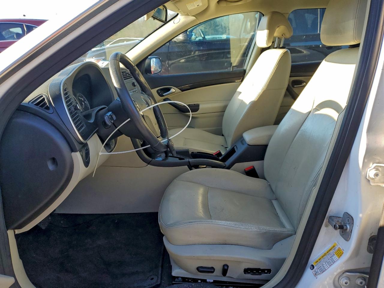 2010 Saab 9-3 2.0t Белый vin: YS3FD5BY1A1608547