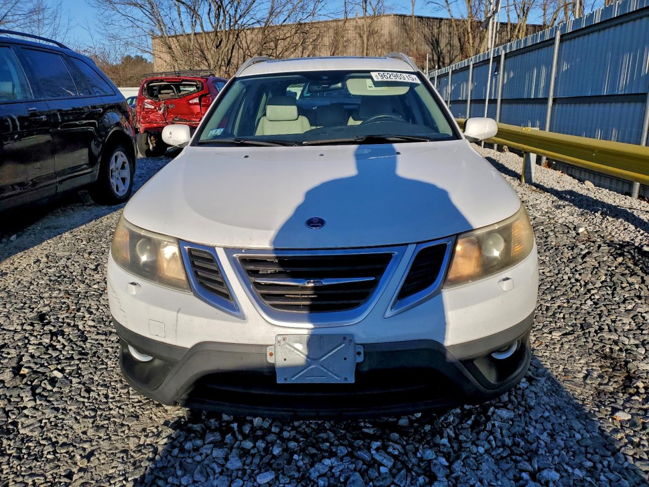 2010 Saab 9-3 2.0t Белый vin: YS3FD5BY1A1608547