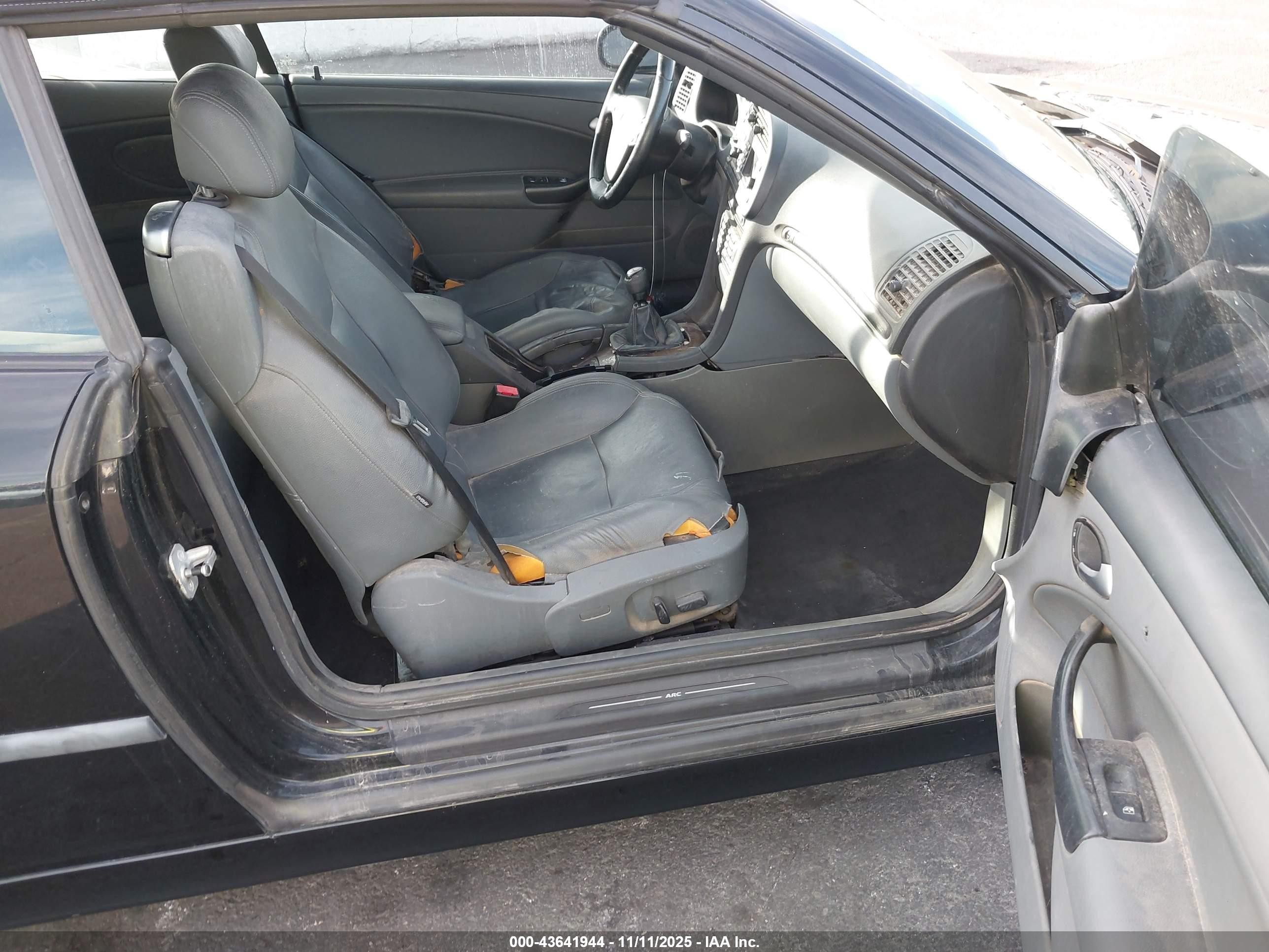 2005 Saab 9-3 Arc Black vin: YS3FD75Y456002644