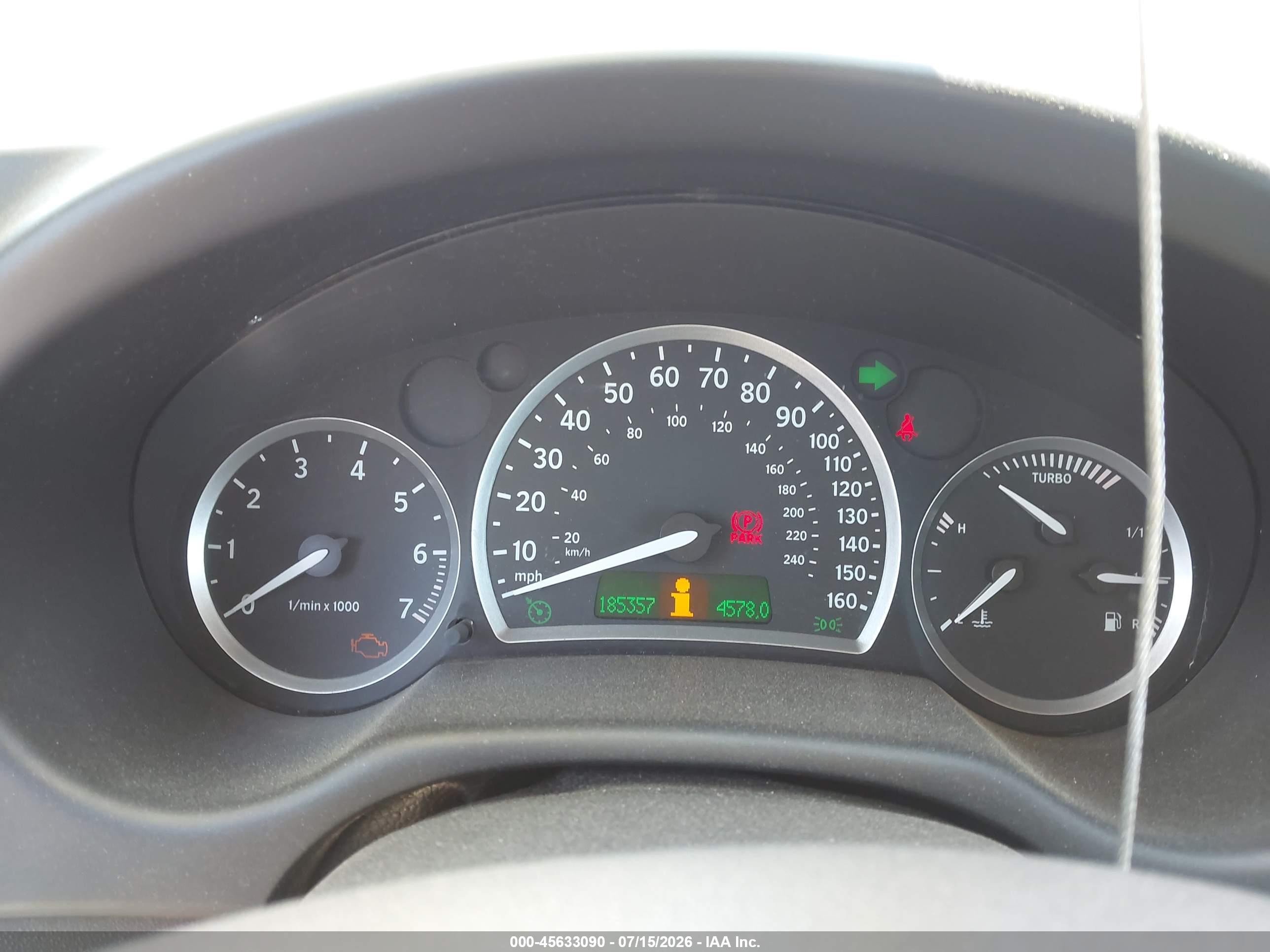 2005 Saab 9-3 Arc Красный vin: YS3FD75Y756013587