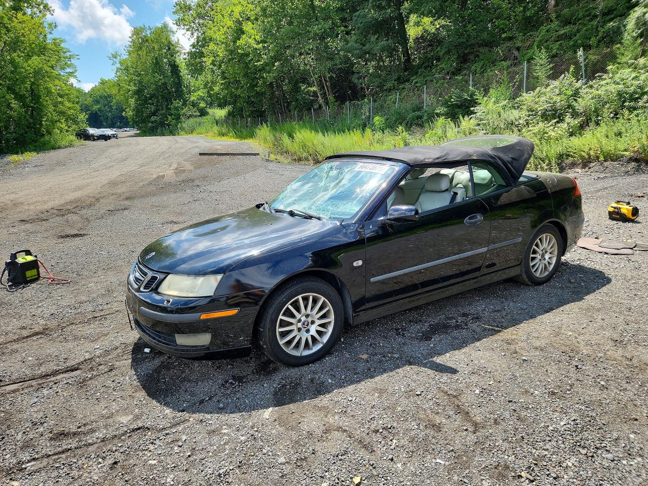 2004 Saab 9-3 Arc Black vin: YS3FD75Y946007336