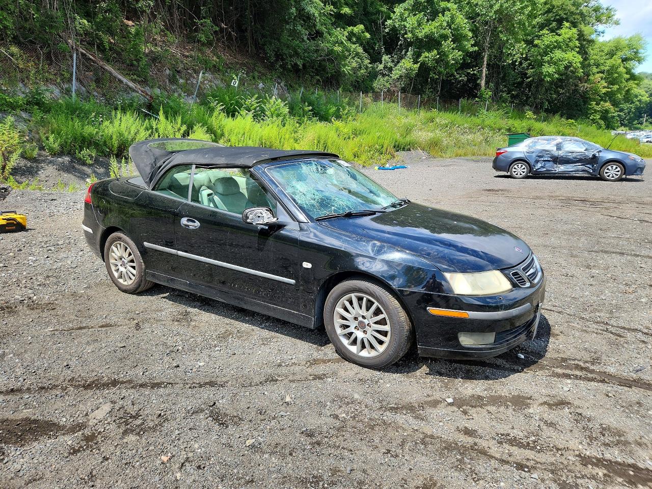 2004 Saab 9-3 Arc Black vin: YS3FD75Y946007336