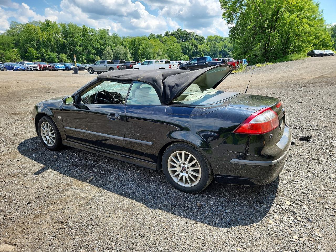 2004 Saab 9-3 Arc Black vin: YS3FD75Y946007336
