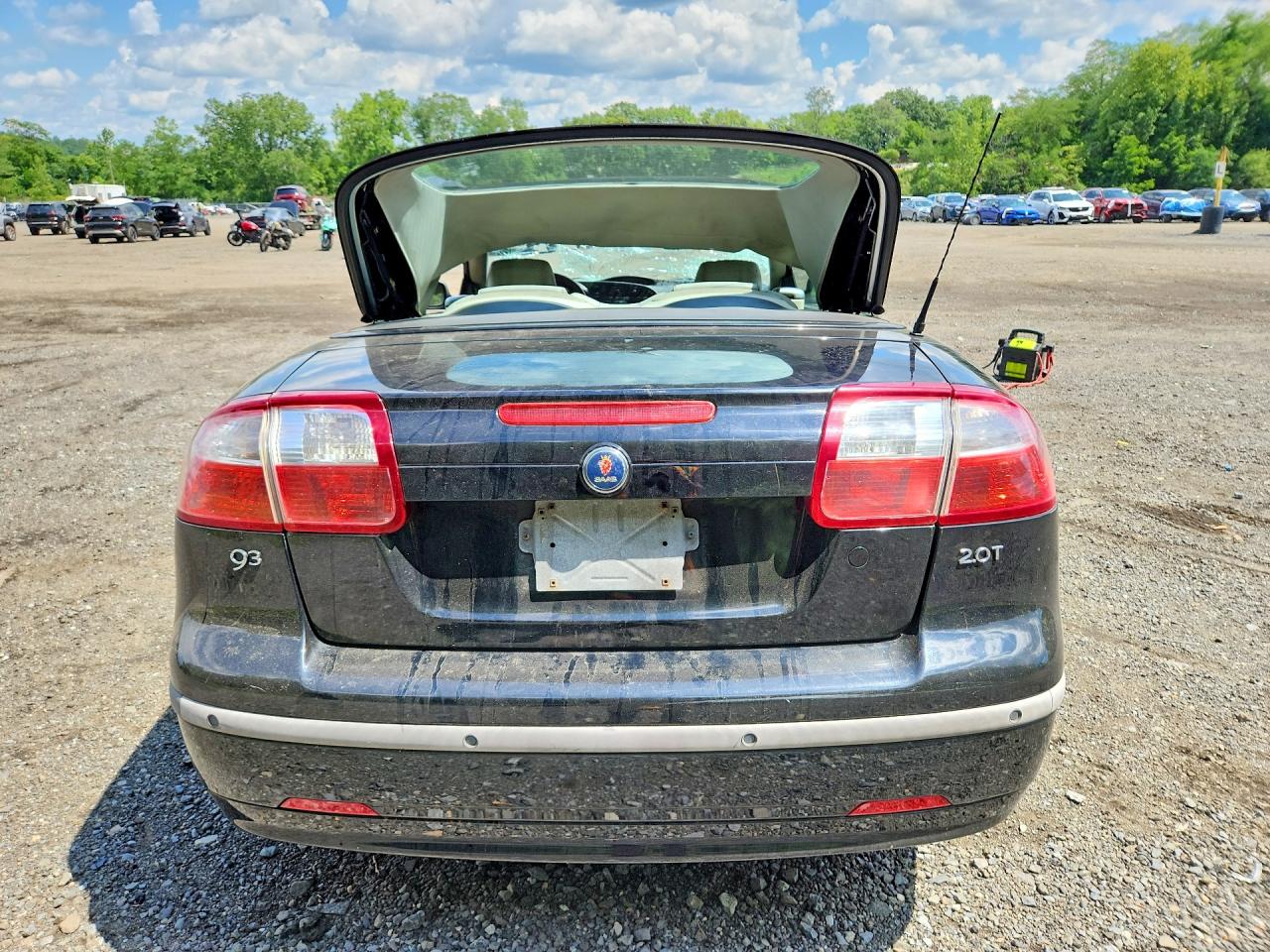 2004 Saab 9-3 Arc Black vin: YS3FD75Y946007336