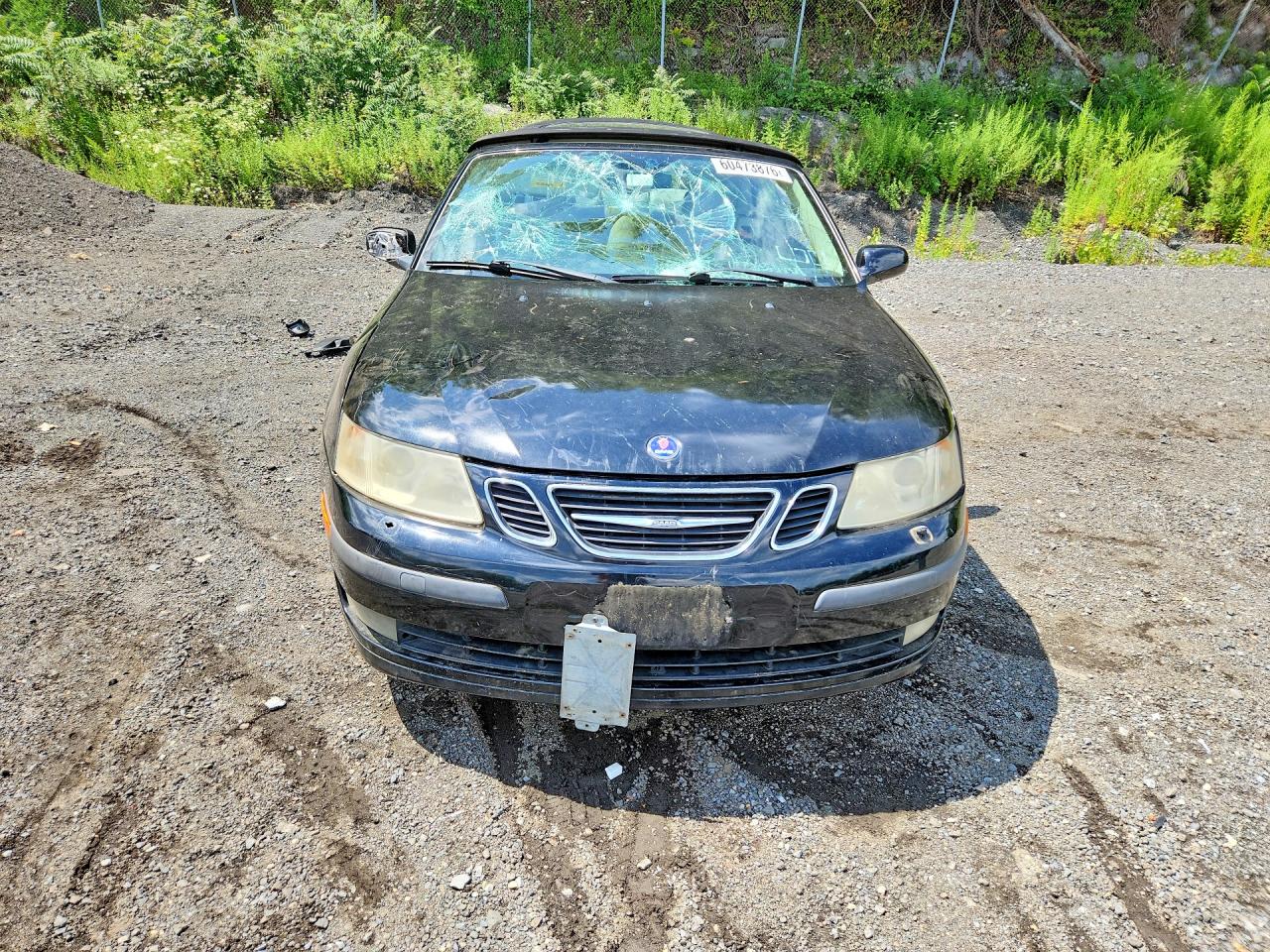 2004 Saab 9-3 Arc Black vin: YS3FD75Y946007336