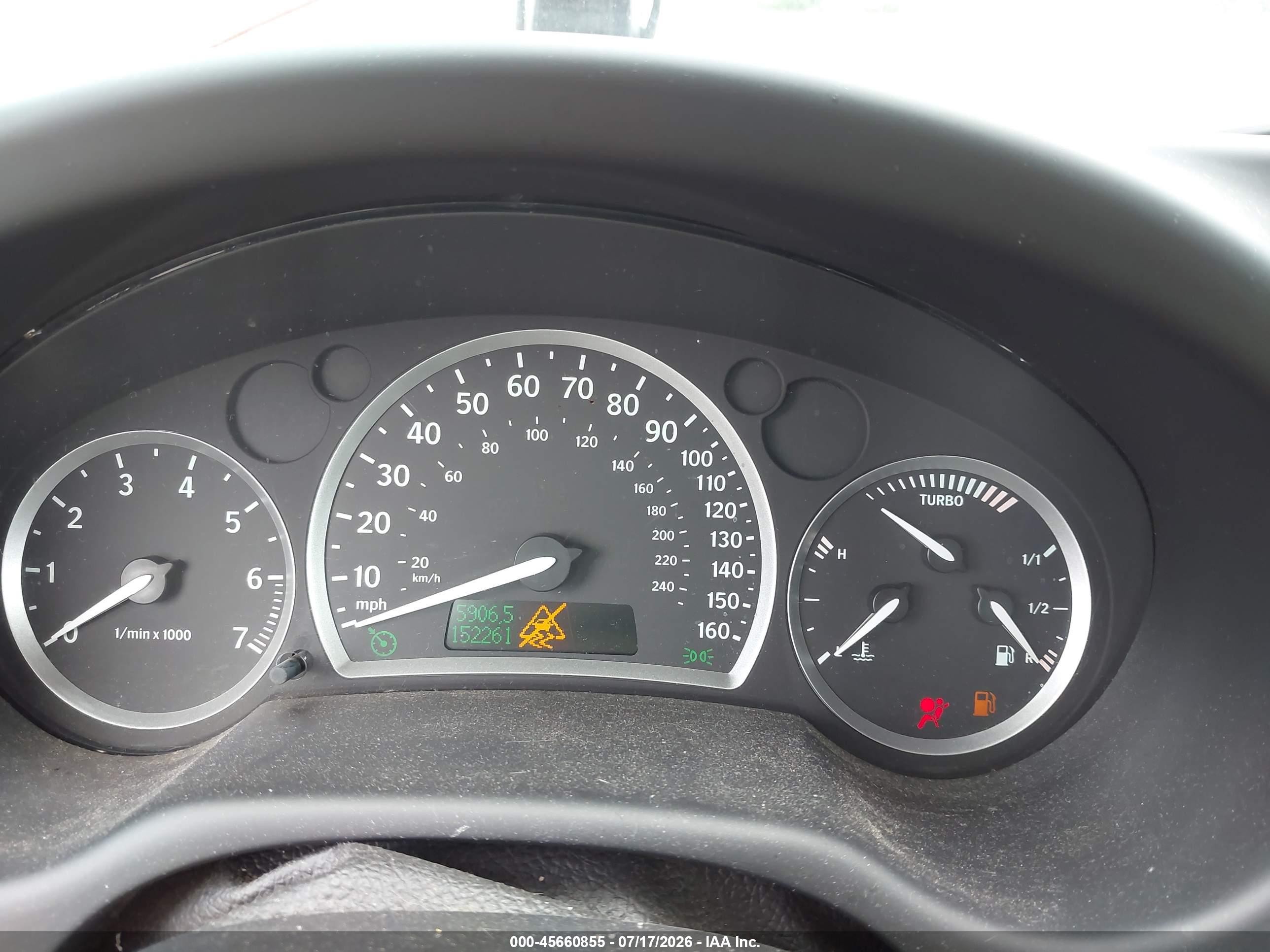 2005 Saab 9-3 Arc Красный vin: YS3FD79Y056002845
