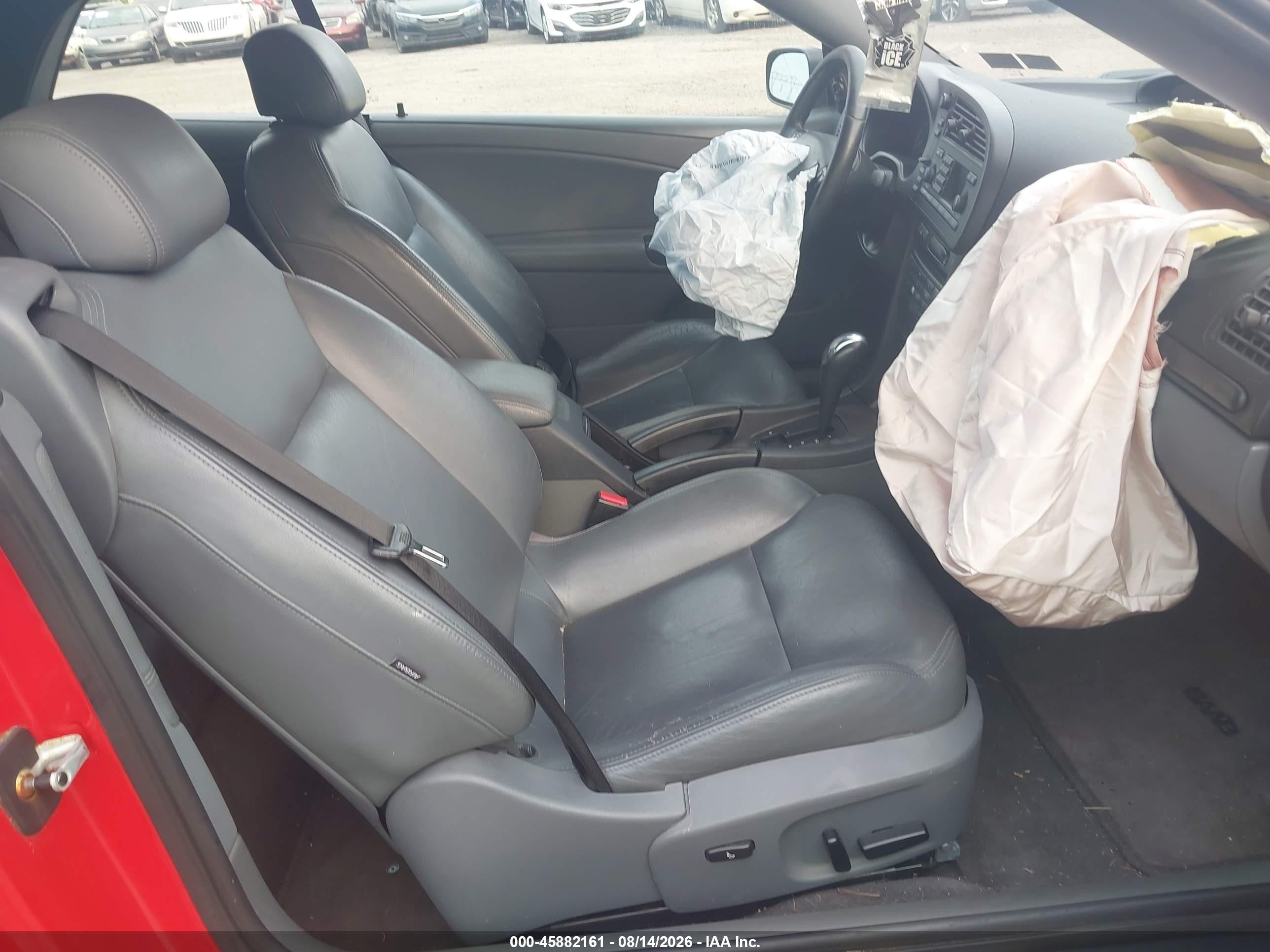 2004 Saab 9-3 Arc Красный vin: YS3FD79Y146007728